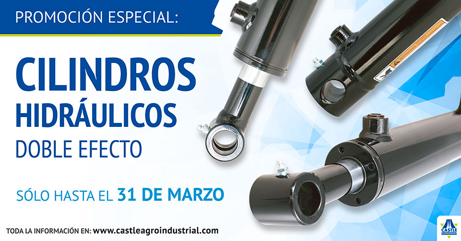 Promoción especial: cilindros hidráulicos de doble efecto