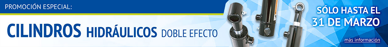 Promoción especial: Cilindros de doble efecto
